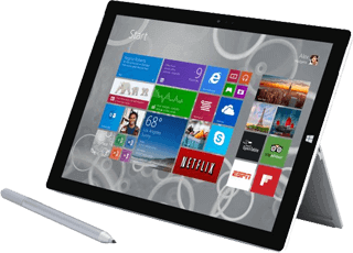 Surfplattan Surface Pro 3 från Microsoft