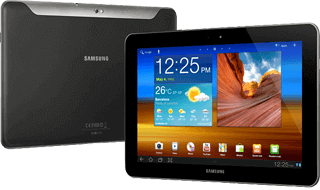 Surfplattan Galaxy Tab 1 från Samsung